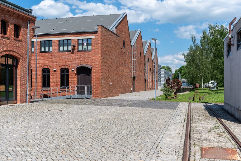Passage par Chemnitz Musée de l'industrie de Chemnitz, établi dans d'anciens batiments d'une usine de fonderie