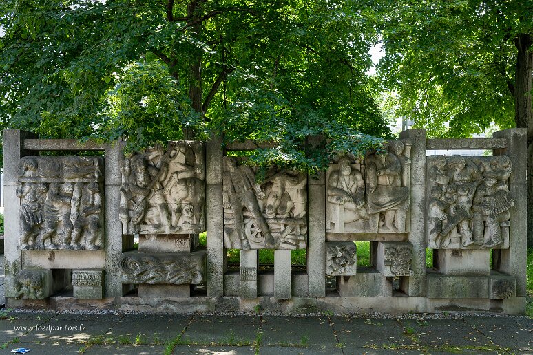 Passage par Chemnitz Stèle: 