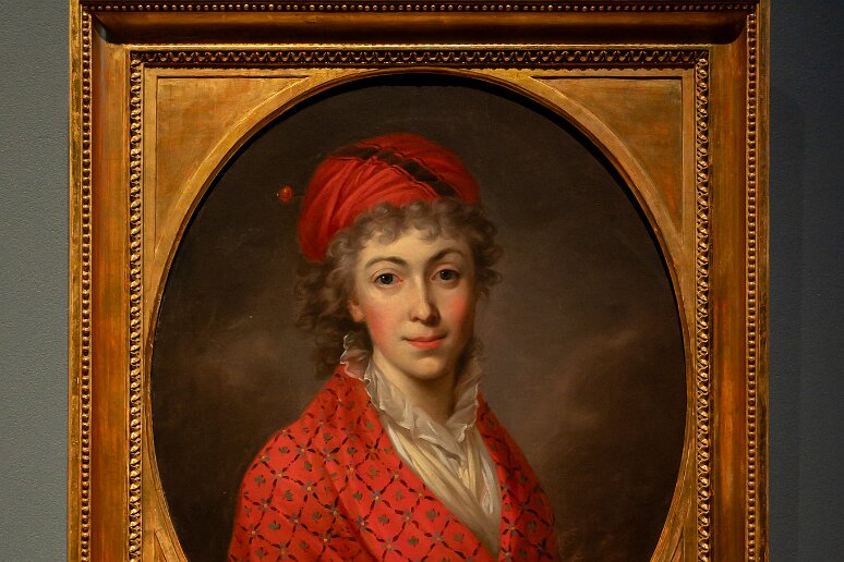 DSC_1048 Musée des princes Czartoryski, portrait d'Isabella, princesse de Czartoryska (1746-1835), Kazimiez Wojniakowski (1746-1835)