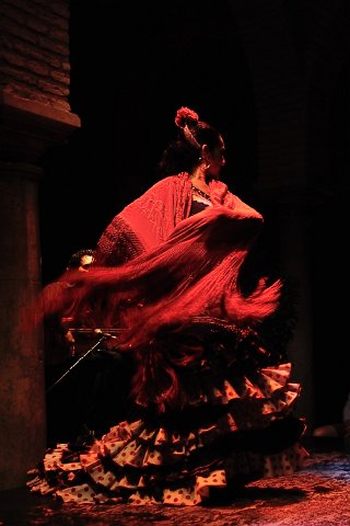 F2012___18376 Seville: spectacle de flamenco au Museo del Baile Flamenco