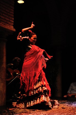 F2012___18386 Seville: spectacle de flamenco au Museo del Baile Flamenco