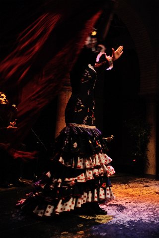 F2012___18388 Seville: spectacle de flamenco au Museo del Baile Flamenco