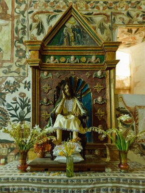 F2016___14352 Eglise de Curahuara de Carangas, dite chapelle Sixtine de l'Altiplano, le Christ de la patience