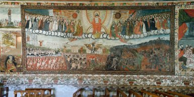 F2016___14363 Eglise de Curahuara de Carangas, dite chapelle Sixtine de l'Altiplano, le Jugement dernier