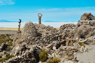 F2016___13637 Musée de Chantani (entre Coquesa et Tahua). Sculptures créées par Santos Quispe Cayo