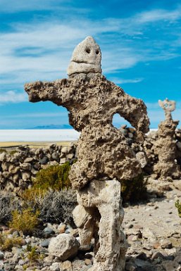 F2016___13651 Musée de Chantani (entre Coquesa et Tahua). Sculptures créées par Santos Quispe Cayo