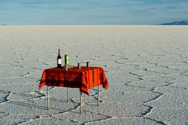 F2016___13464 Salar d'Uyuni, désert de sel de 10500 km2, à 3700m d'altitude, fin d'après midi