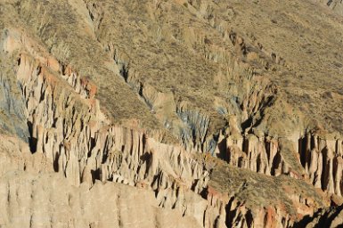 F2016___12519 Route de Tupiza à San Pablo de Lipez, site du Sillar, érosion pluviale.