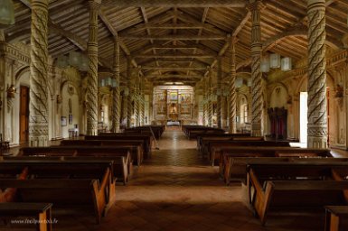 F2016___15756 San Francesco Xavier, la première église des 10 missions Jésuites de Chiquitanie. Construite entre 1749 et 1752, sous la conduite (comme la plupart des autres)...