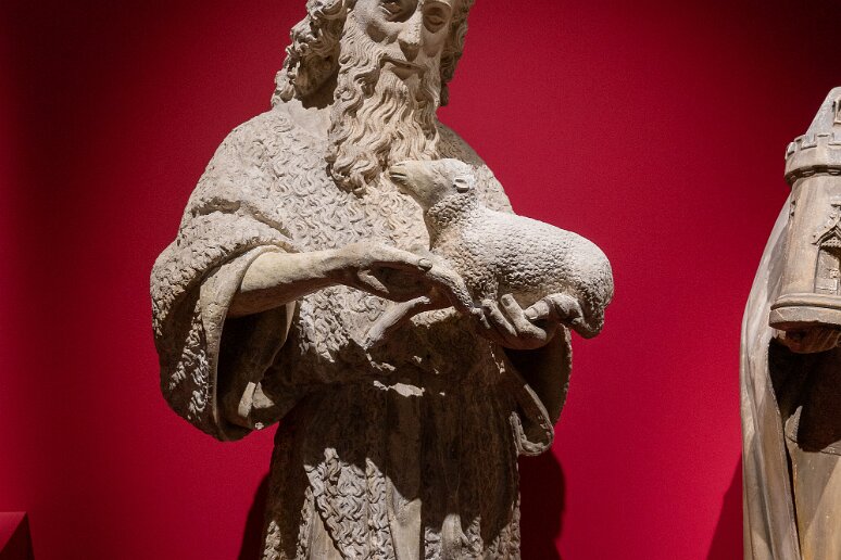 20210726__00152-11 Autun, musée Rolin: Saint Jean-Baptiste, 2e tiers du XVe s