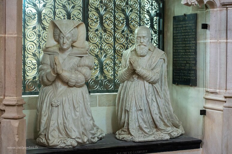 20210726__00152-33 Cathédrale d'Autun: Tombeau et statues de Pierre Jeannin (1540-1623), président du parlement de Bourgogne et de son épouse Anne Guéniot
