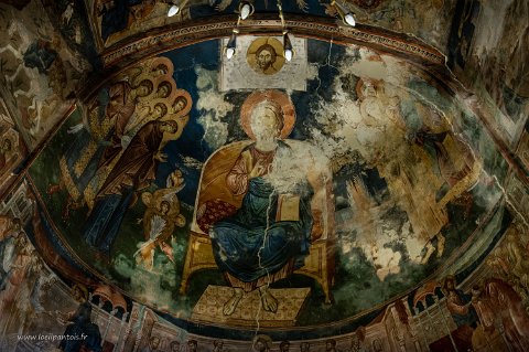 20220510__00087-24 Monastère d'Ubisa, église du IXe s, fresques byzantines du XIVe s,