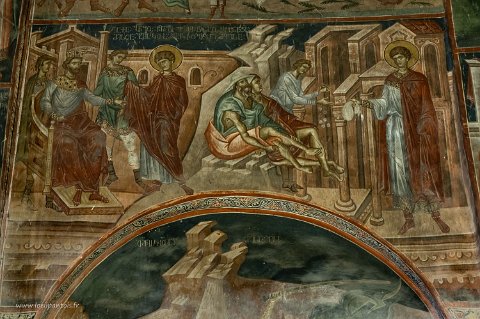 20220510__00087-33 Monastère d'Ubisa, église du IXe s, fresques byzantines du XIVe s,