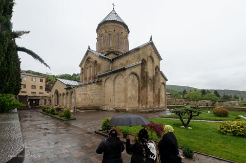 20220508__00176-33 Monastère Ste Nino de Samtavro, église de la transfiguration. Sur une 1ère église construite au IVe s, l'église actuelle date du XIe s.