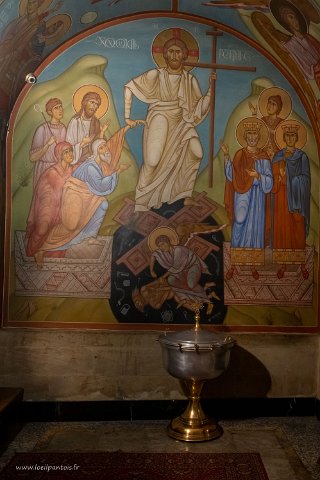 20220505__00042-36 Cathédrale Sioni: fresques dans chapelle latérale