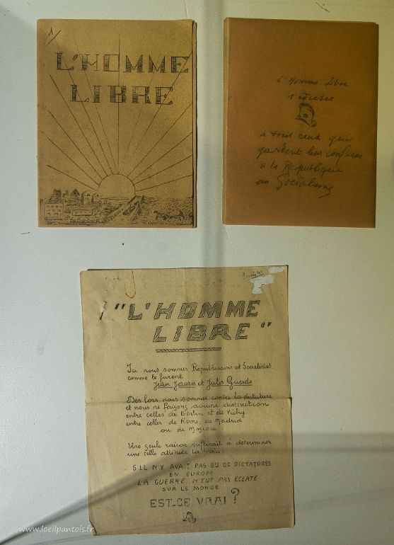 20210909__00180-88 La Coupole : journal de la résistance reprenant en 1941 un titre fondé par Clémenceau en 1914, feuille créée par Jean Baptiste Lebas, maire déchu de Roubaix