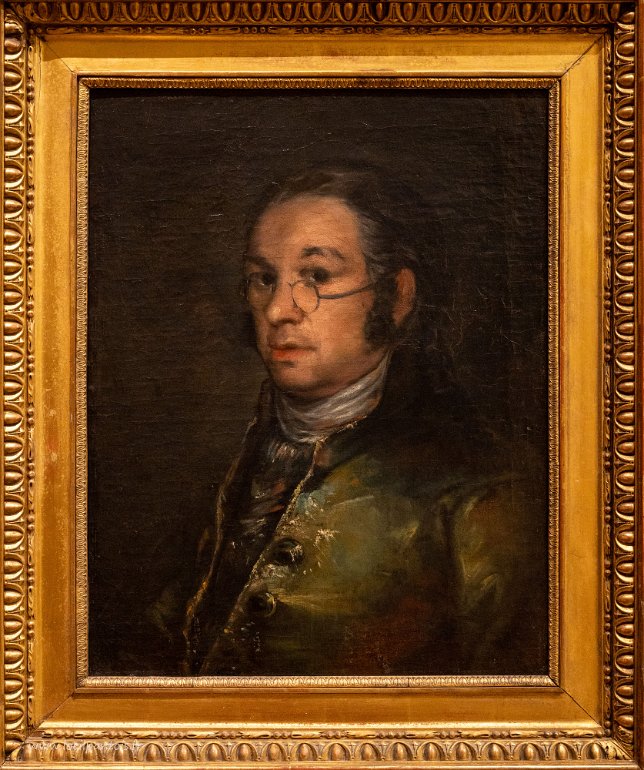 20200725__00267-26 Musée Goya: autoportrait aux lunettes, 1800, huile sur toile, Francisco de Goya y lucientes