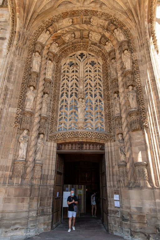 20200724__00267-16 Cathédrale Ste Cécile: entrée Sud de la cathédrale sous le baldaquin