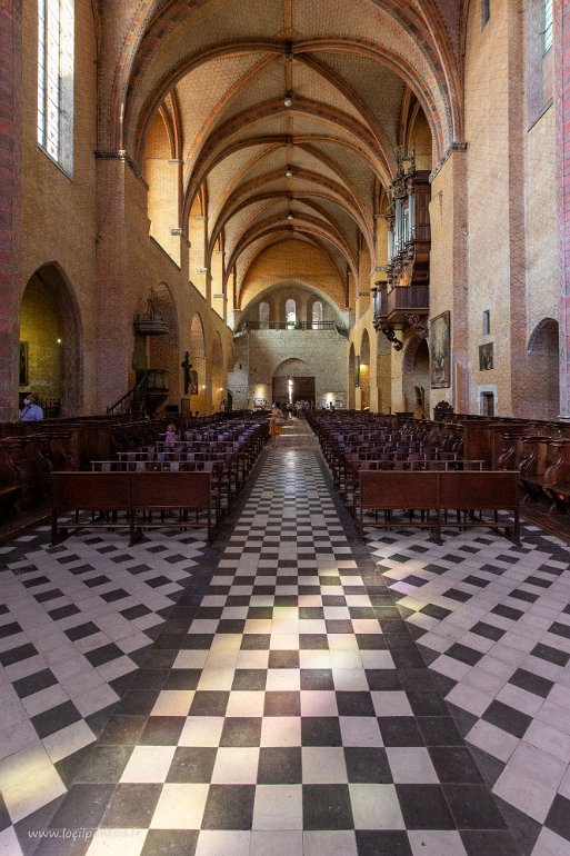 20200730__00447-84 Abbaye St Pierre de Moissac: vue sur la nef