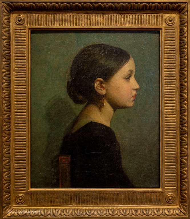 20200730__00447-102 Musée Ingres Bourdelle: portrait de jeune fille après le bal (avant 1885), Armand Cambon