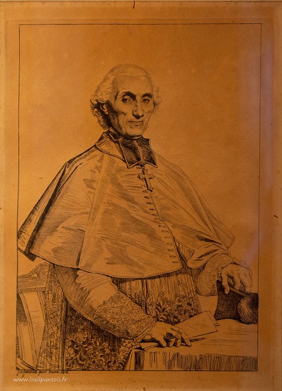 20200730__00447-128 Musée Ingres Bourdelle: Monseigneur Cortois de Pressigny, 1816, Jean-Auguste-Dominique Ingres