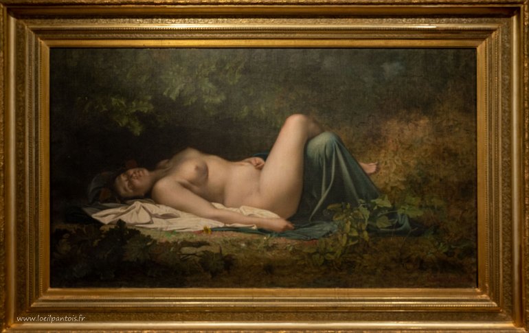 20200730__00447-155 Musée Ingres Bourdelle: femme nue couchée, 1850, Armand Cambon