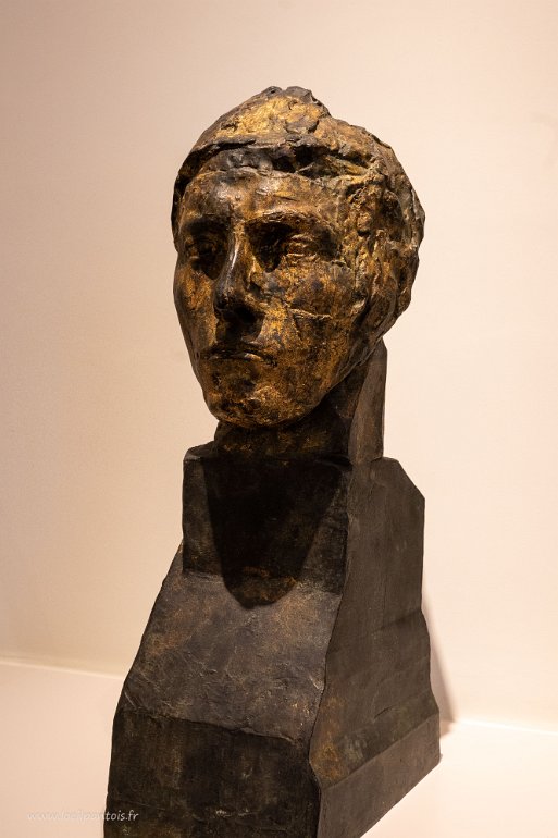 20200730__00447-23 Musée Ingres Bourdelle: tête d'Apollon avec base carrée (1898-1909, Antoine Bourdelle