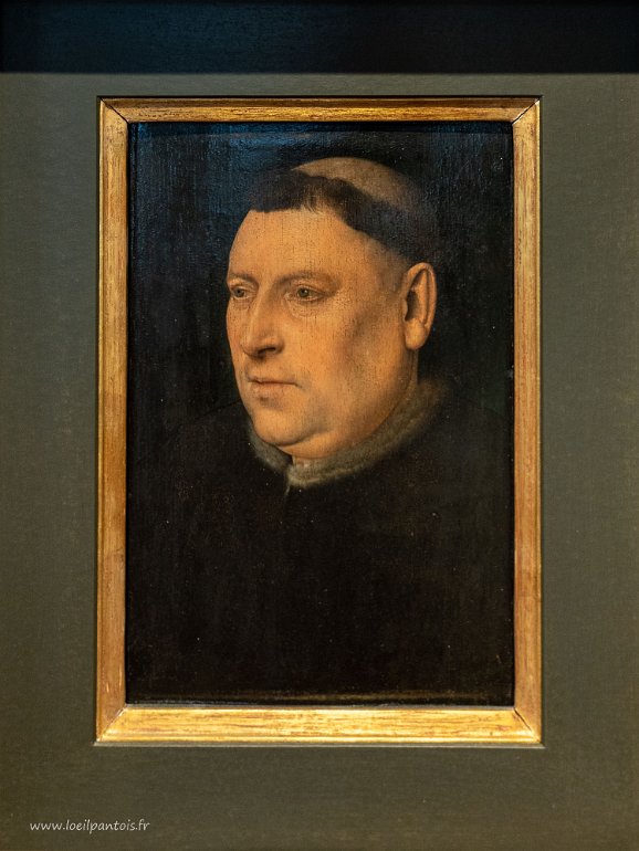 20200730__00447-87 Musée Ingres Bourdelle: portrait d'un moine, XVe s, Jan Van Eyck, collection d'Ingres