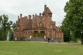 20180624__00328 Chateau de Jaunmoku, près de Tukums. Construit en 1901 comme relais de chasse pour le maire (anglais) de Riga, Georges Armistead par l'architecte Wilhelm...