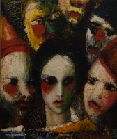 20180622__00735-154 Musée national des arts de Lettonie, Masques, 1934, Janis Tidemanis