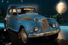 20180622__00735-36 Musée automobile de Riga, BMW 326 entretenue et réparée avec des pièces d'automobiles soviétiques