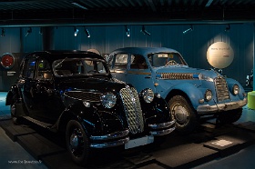 20180622__00735-38 Musée automobile de Riga, BMW 326 originale et BMW 326 entretenue et réparée avec des pièces d'automobiles soviétiques