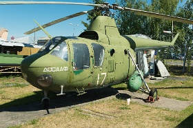 20180627__00348-119 Aéroport de Riga, musée de l'aviation de Riga, Mil Mi-1MU, 1954, hélicoptère léger d'entrainement