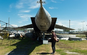 20180627__00348-123 Aéroport de Riga, musée de l'aviation de Riga, MiG-25RBS, 1972, avion de reconnaissance haute vitesse