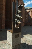 20180620__00257-108 Les musiciens de Brême (d'après un conte des frères Grimm). Statue de Christa Baumgärtel, 1990