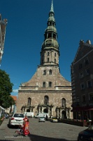 20180620__00257-178 Eglise luthérienne Saint Pierre, la tour construite au XVe sciècle fut détruite en 1666, 1721 et 1941.