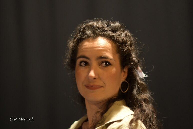 Compagnie Sohan 20260408 (23) Filage au Théâtre de l'Uchronie, avec Laurie Billotet, Malesa Rinaldi, Alicia Jacquet Carrillo. Mise en scène Laurie Billotet assistée de Emeline Descharles