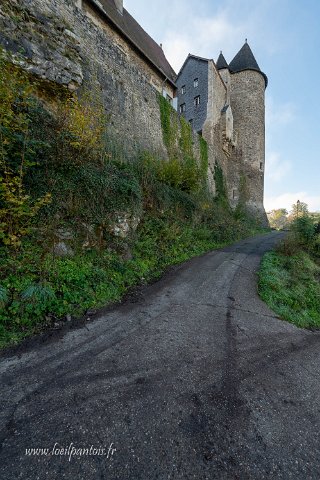 20221111__2688 Abbaye bénédictine Saint Vincent de Chantelle, vue des contreforts sud