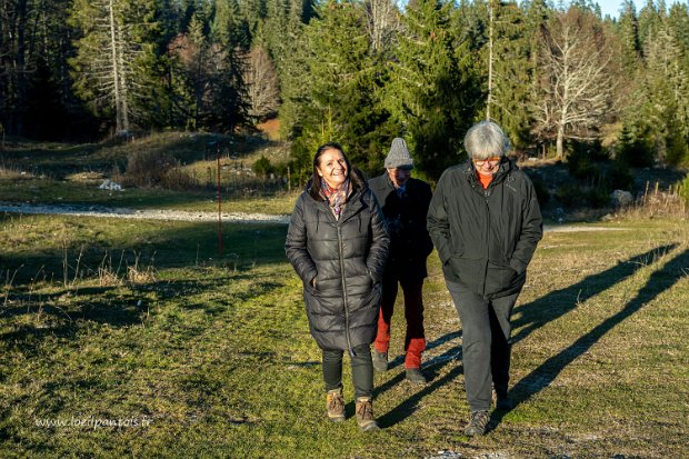 Marc et Maryse Brulle au chalet
